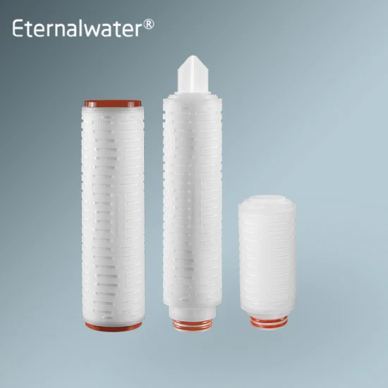 0.22 Micron Pes Pleated Water Filter Element for Absolute Terminal Filtration